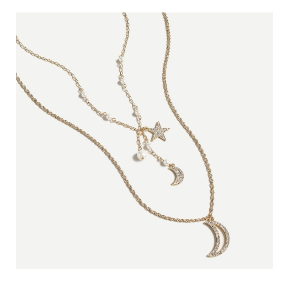 Celestial Charm Layered Necklace